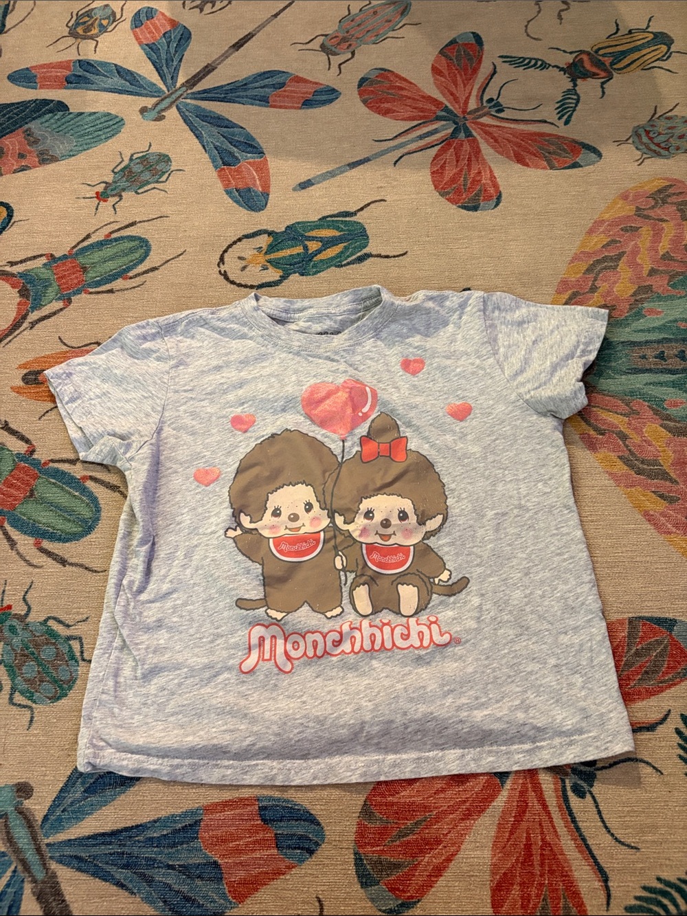Adorable Monchhichi Balloon Cropped Tee